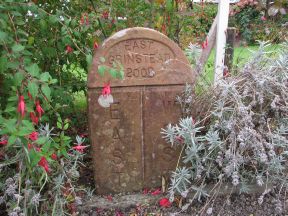 Greenwich Meridian Marker; England; West Sussex; East Grinstead